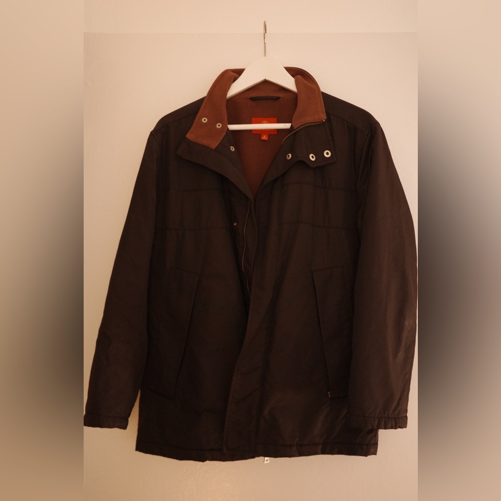 Vintage Cole Haan Dark Brown Lightweight Jacket